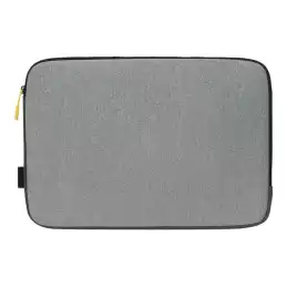 DICOTA Skin FLOW - Housse d'ordinateur portable - 13" - 14.1" - gris, jaune (D31743)_4